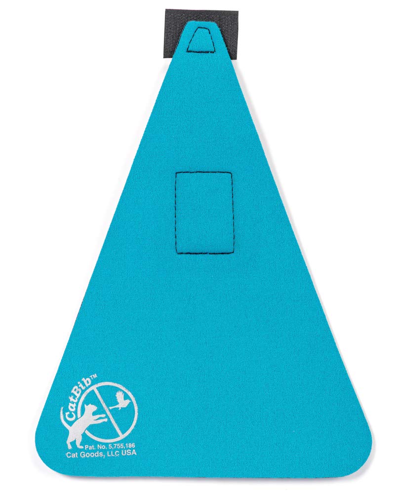 CatBib Bird Saving Cat Collar, Prevent Cats from Catching & Killing Birds, Anti Hunting Colorful Bib to Save Birds & Other Wildlife (Small, Turquoise) - Image 2